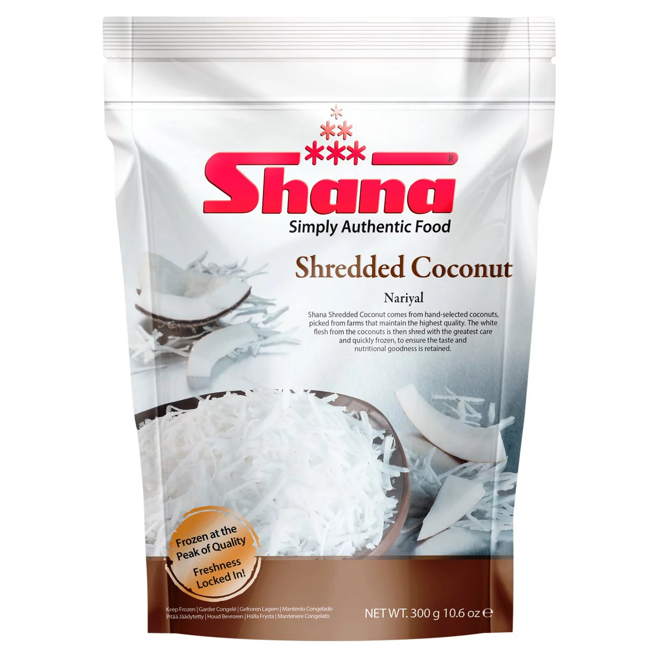 Shana Coconut Shredded 12x300g
