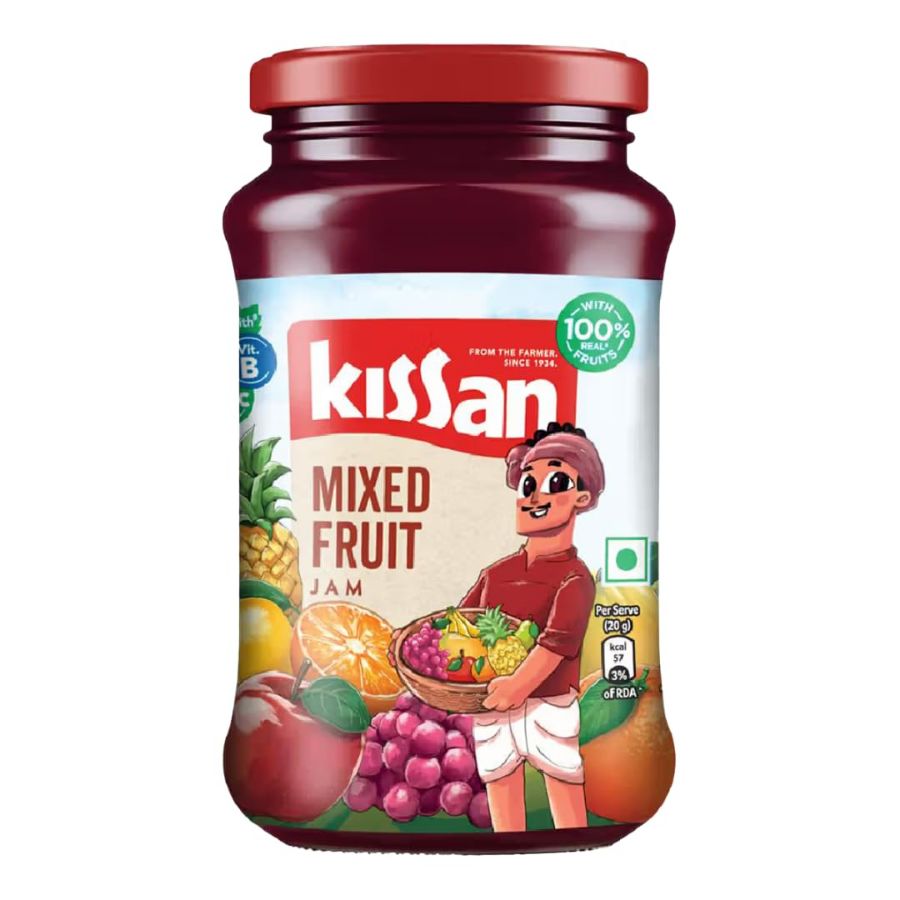 Kissan Jam Mix Fruit 500gm (unit)
