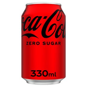Coca Cola Zero (cans) 330ml (unit) - (v20)