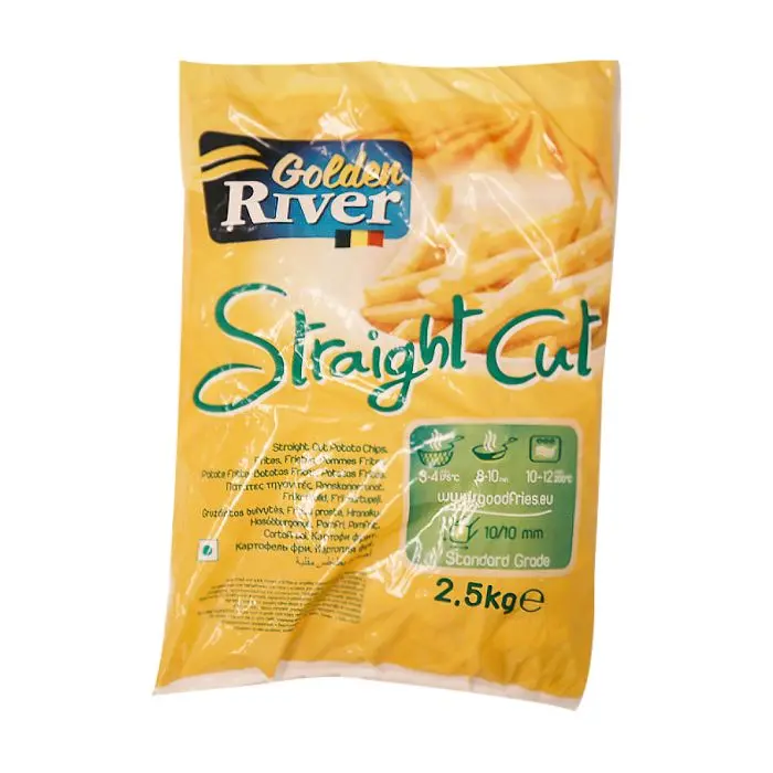 GOLDEN RIVER STRAIGHT CUT CHIPS 3/8 2.5KG (UNIT)