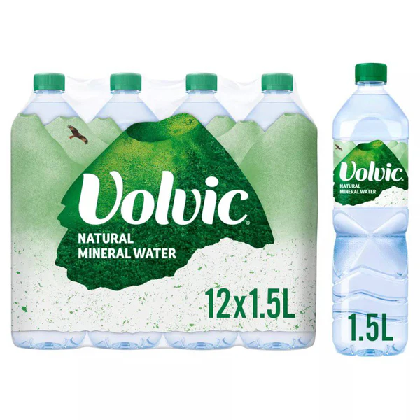VOLVIC WATER 12X1.5LTR