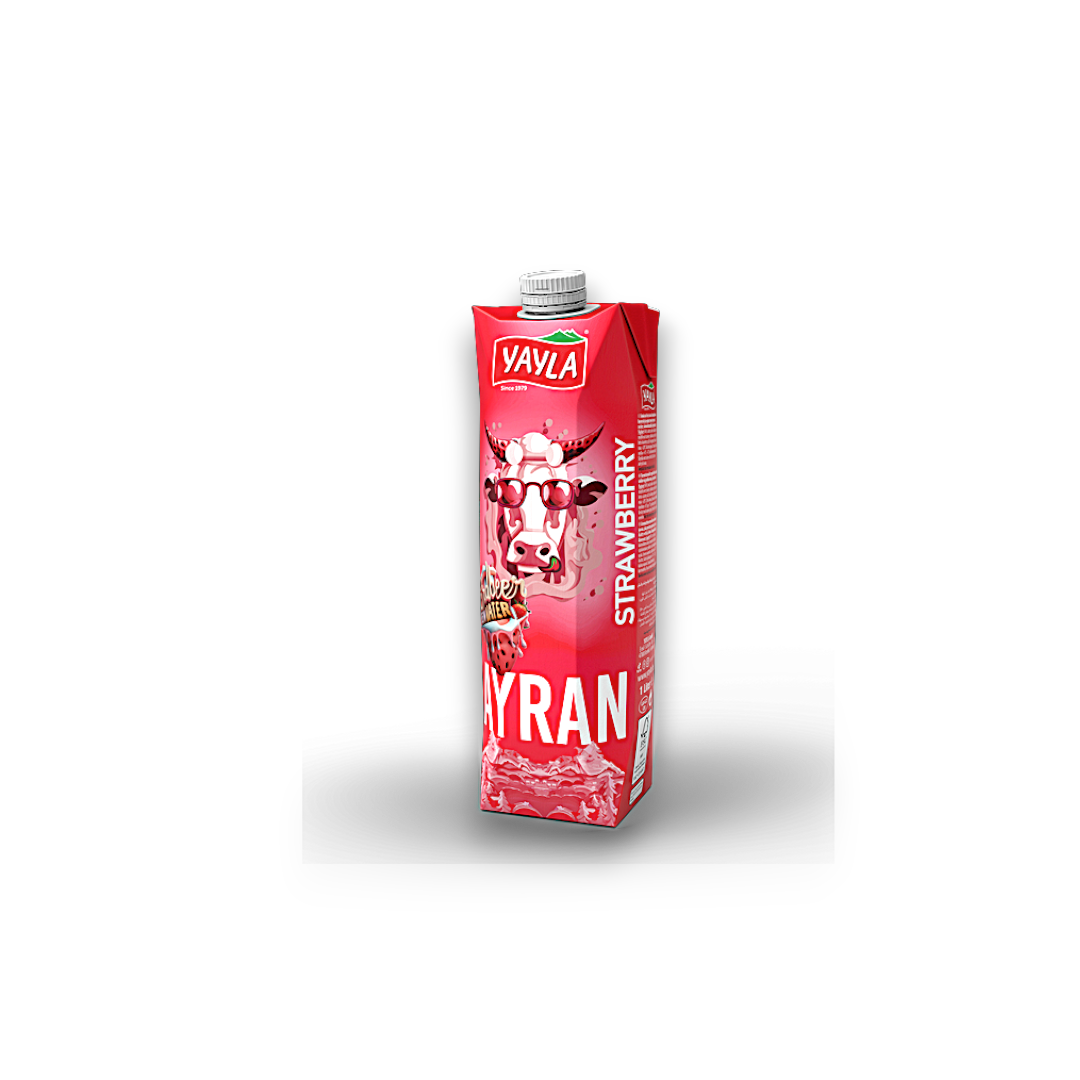 Yayla Ayran Strawberry 1ltr (unit)