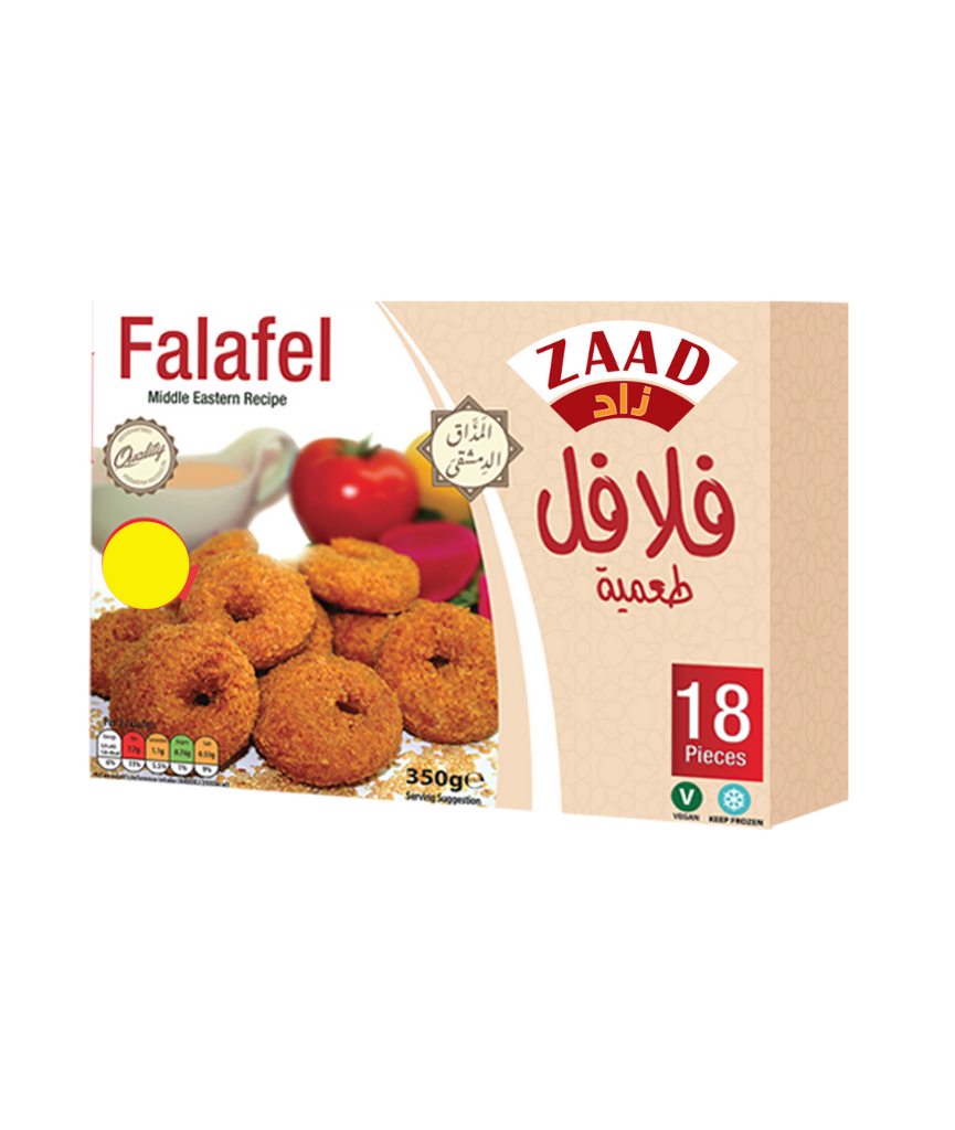 Zaad Falafel Shamiah 350g 18pc (unit) Pm 3.95