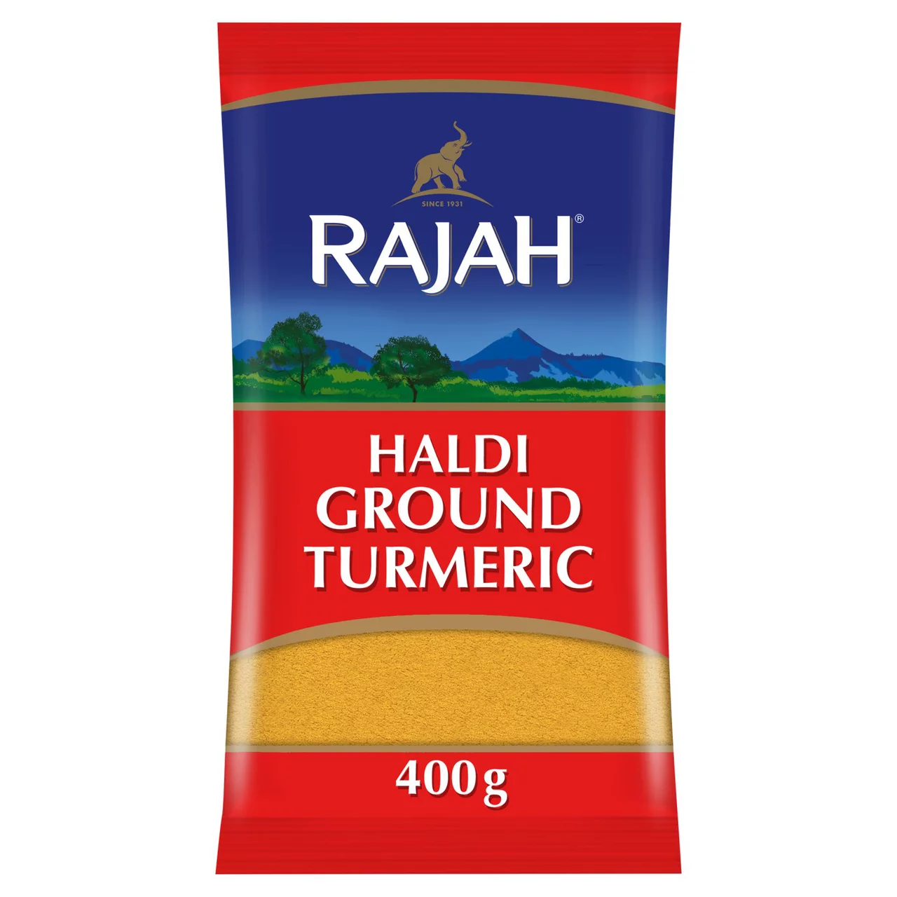 RAJAH GROUND HALDI 400G (UNIT)