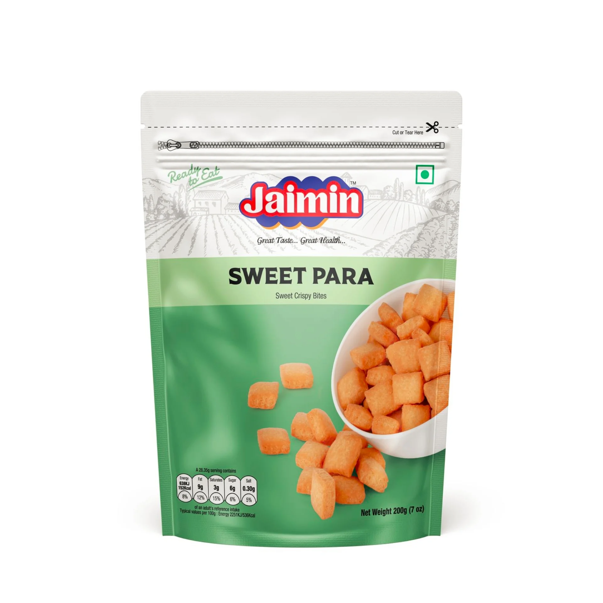 Jaimin Sweet Para 200gm (unit)