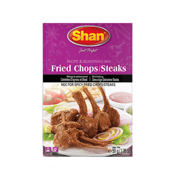 Shan Fried Chops/steaks 12x50 G