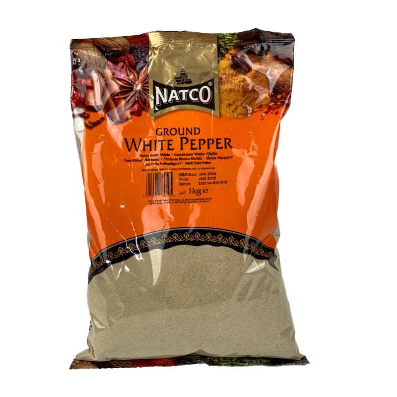 Natco White Pepper Ground 6x1kg
