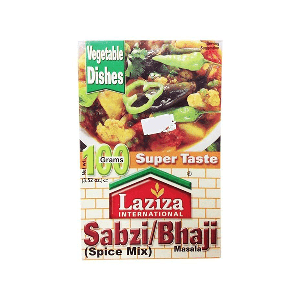 Laziza Sabzi/bhaji 6x100 G