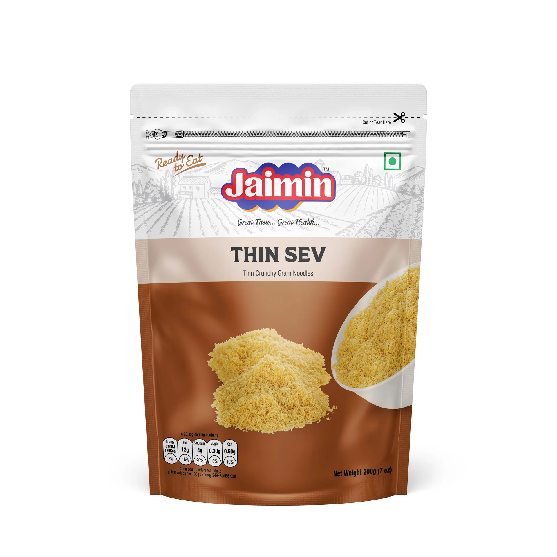 Jaimin Thin Sev 200gm (unit)