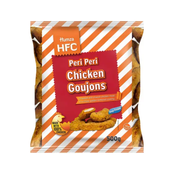 Humza Hfc Peri Peri Chicke Goujon 500g