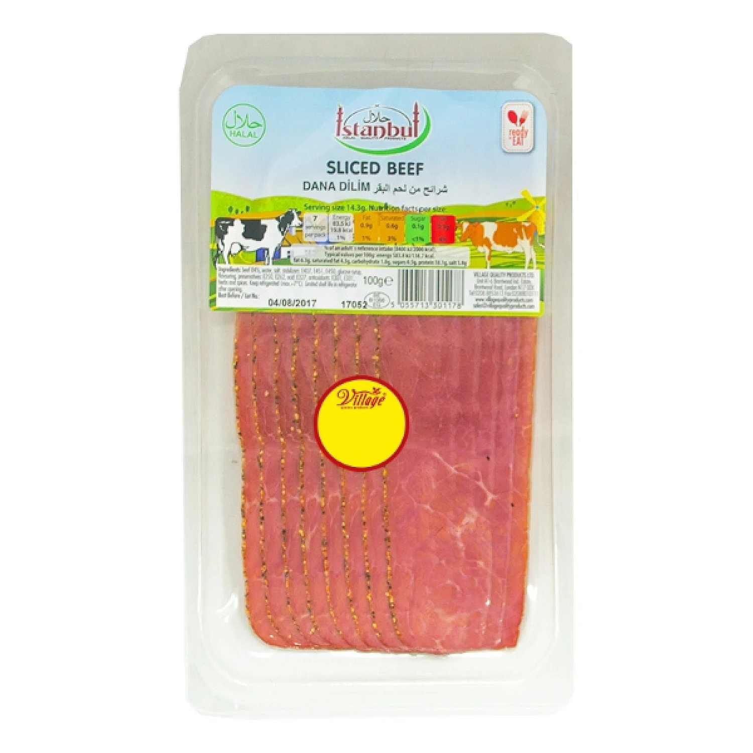 ISTANBUL SLICED BEEF 100G