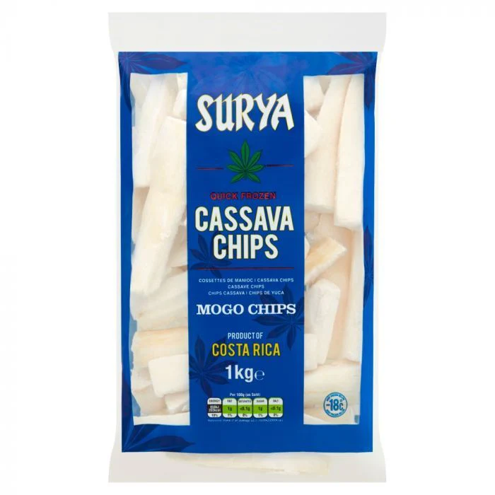 Surya Cassava Chips Mogo 6x1kg (case)