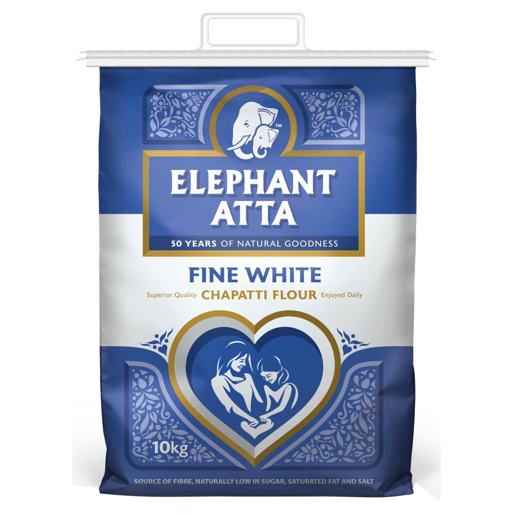 Elephant Atta  Fine White Chapatti Flour
