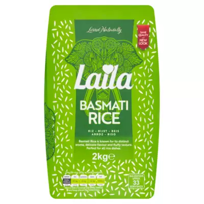 Laila Basmati Rice 2kg (unit)