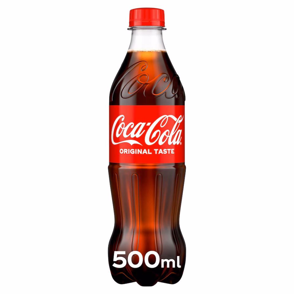 Coca Cola Plastic Bottle 12x500ml (case)