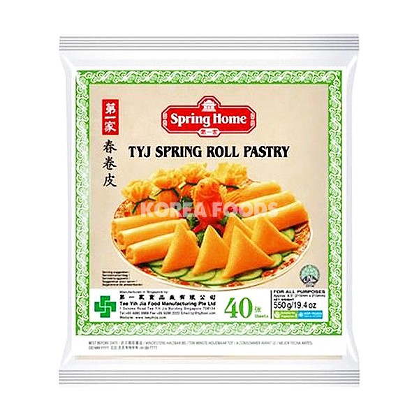 Tyj Spring Roll Pastry 8 1/2