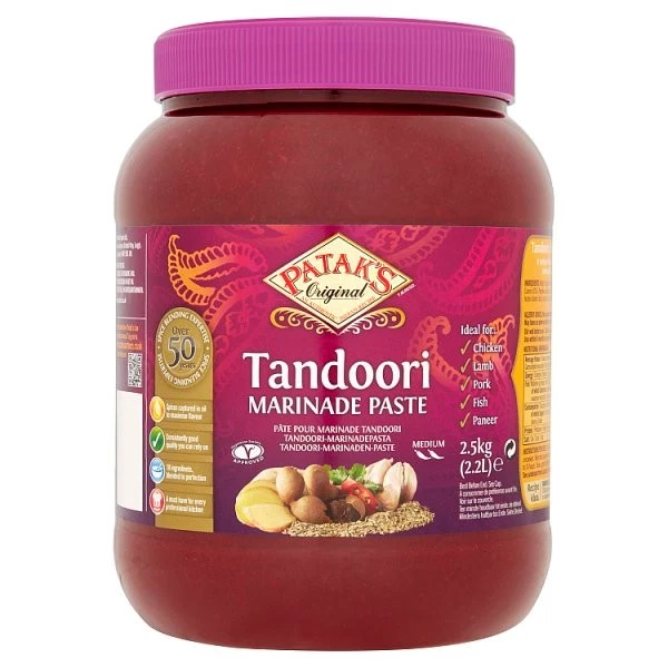 Pataks Tandoori Paste 2.5kg (unit)
