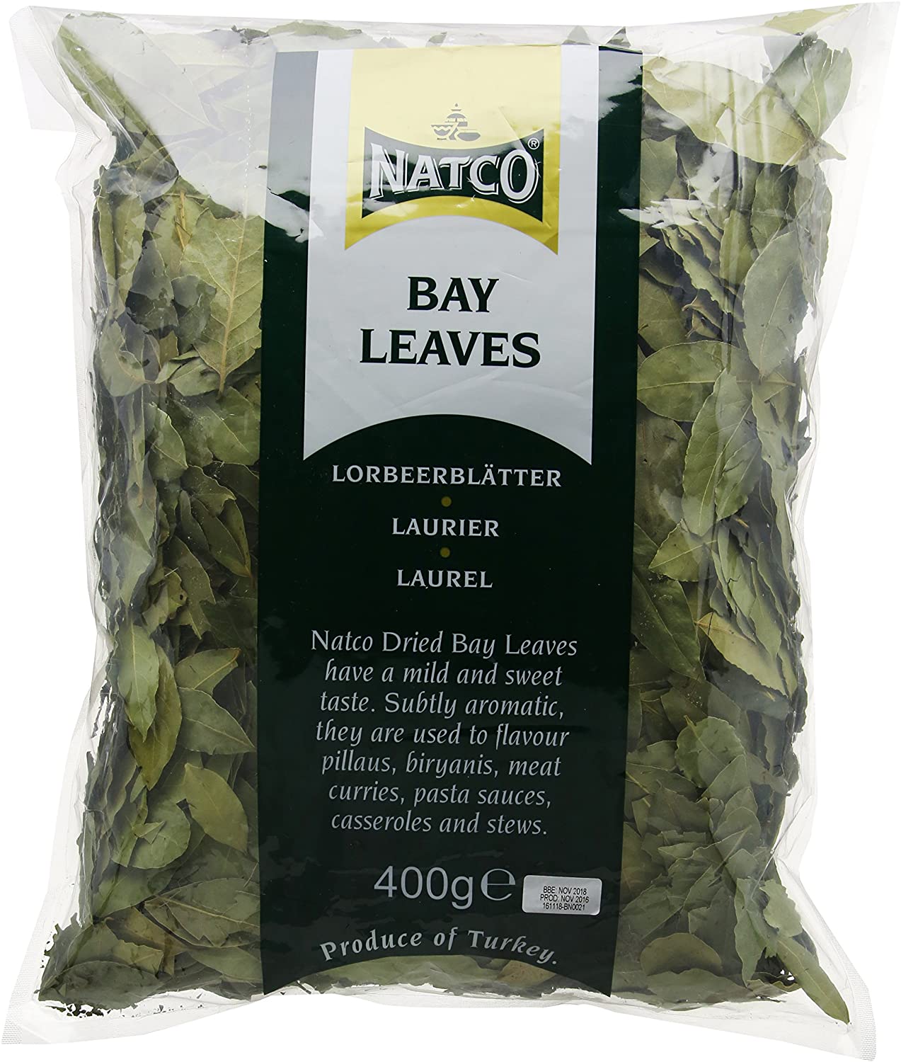 Natco Bay Leaves 400g (unit)