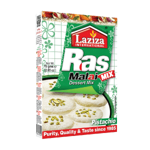 Laziza Pista Rasmalai Dessert Mix 6x75gm