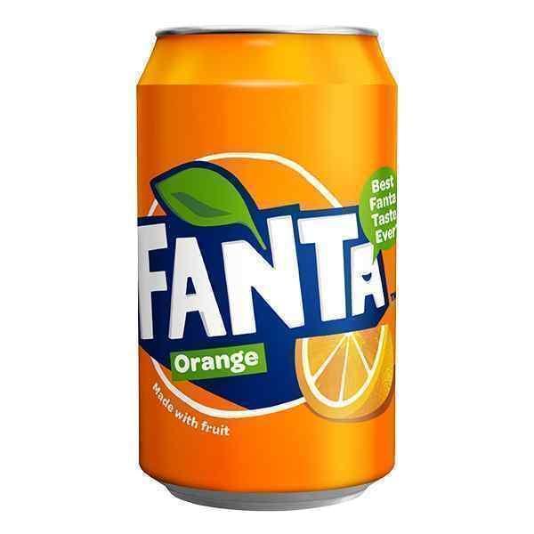 Fanta Orange Can 330ml (unit)