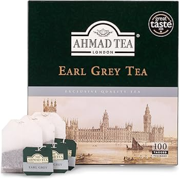 Ahmad Tea Earlgrey Bags 12x100gm