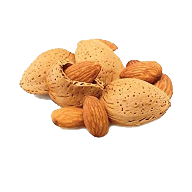 Almonds Inshell Brown 10 Kg