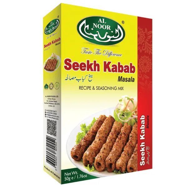 Al Noor Seekh Kebab Masala 12x50g