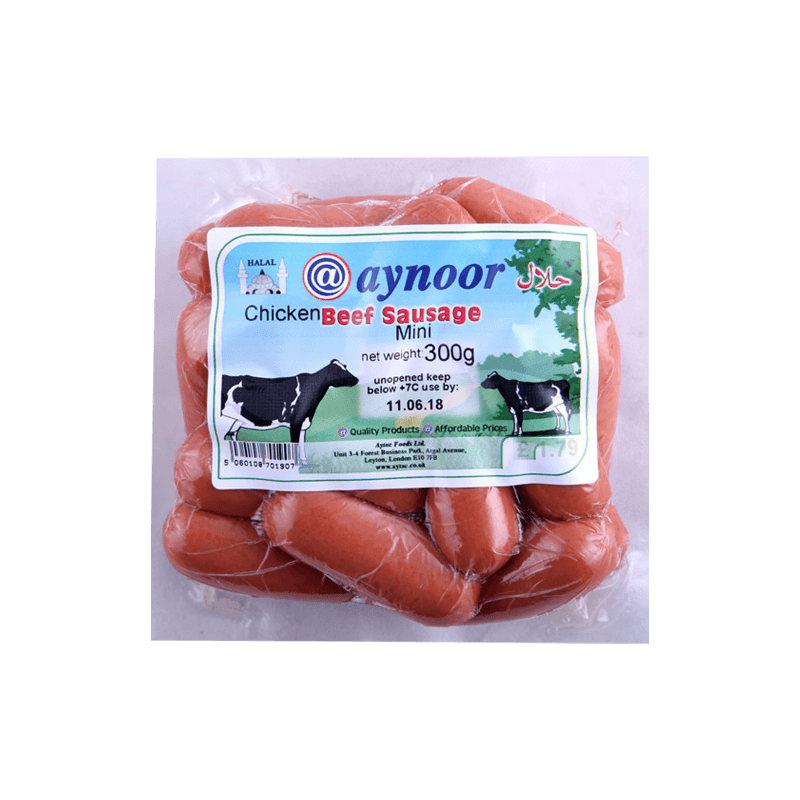 Aynoor Beef Sausage 300gm 