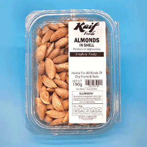 Kaif Almonds In Shell 190g