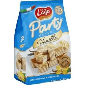 LAGO WAFERS VANILLA 250G (UNIT)