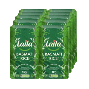 LAILA BASMATI RICE 10X1 KG