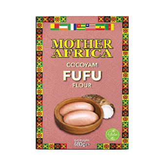 Ma Cocoyam Fufu Flour 24x680g    (disc)
