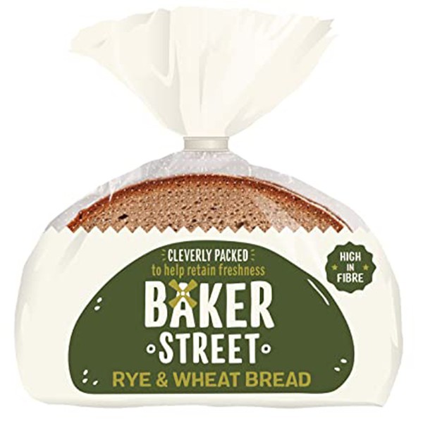 Baker Rye & Wheat Bread 500 G
