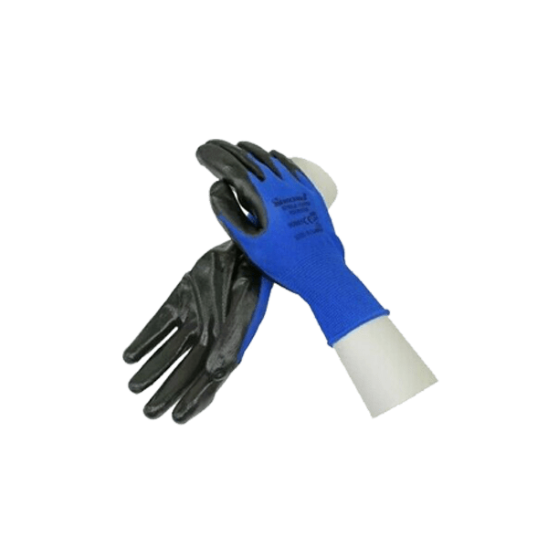 BLUE WORK GLOVES PAIR