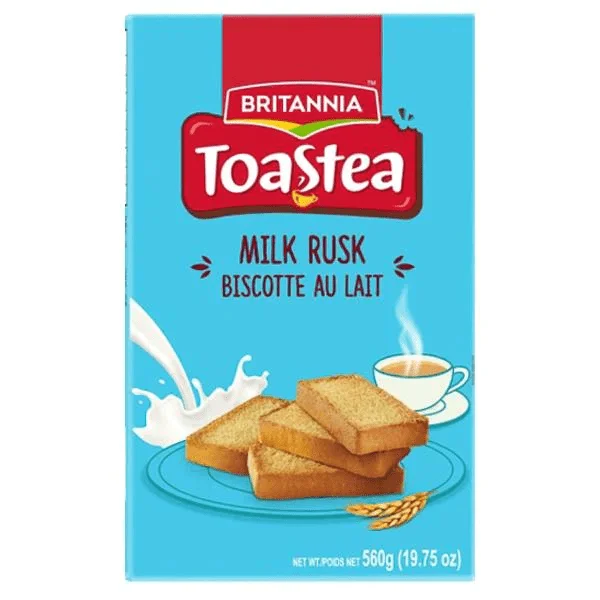 Britannia Milk Rusk (toast) 560g (unit)