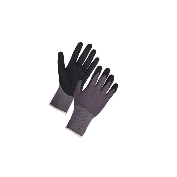 BLACK WORK GLOVES PAIR