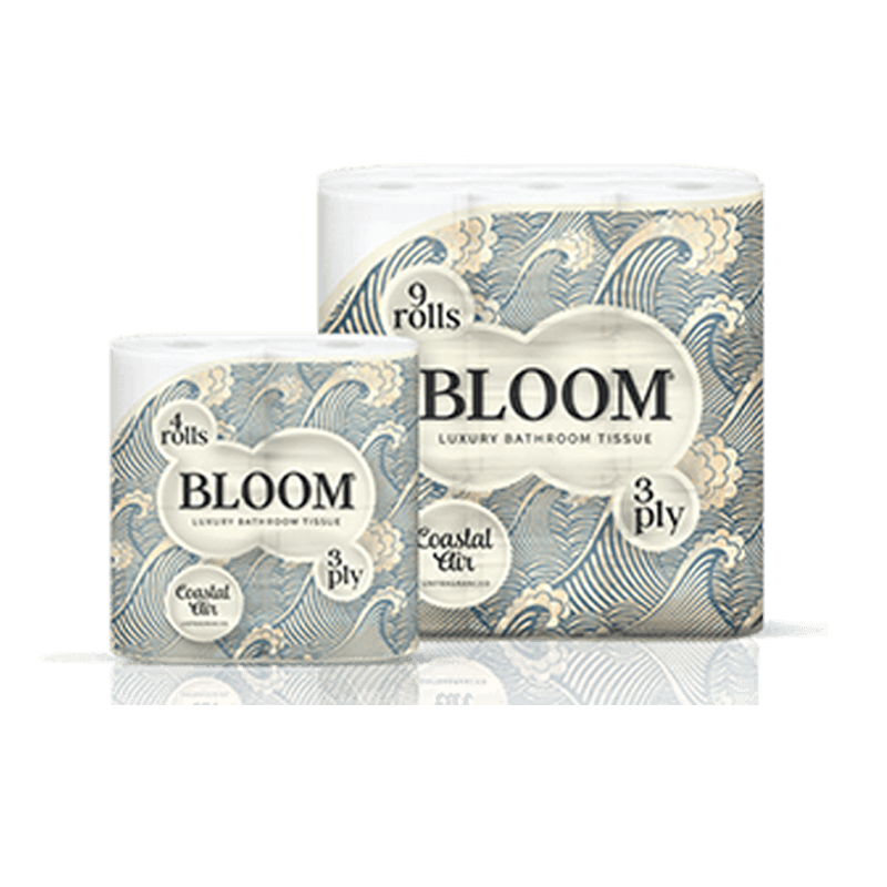 Bloom 3 Ply White Coastal Air (pm £1.49)