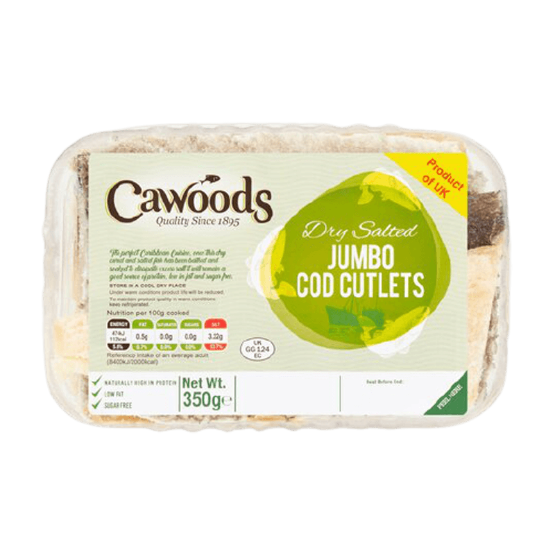 Cawoods Jumbo Cod Cutlets (pm3.99) 350g