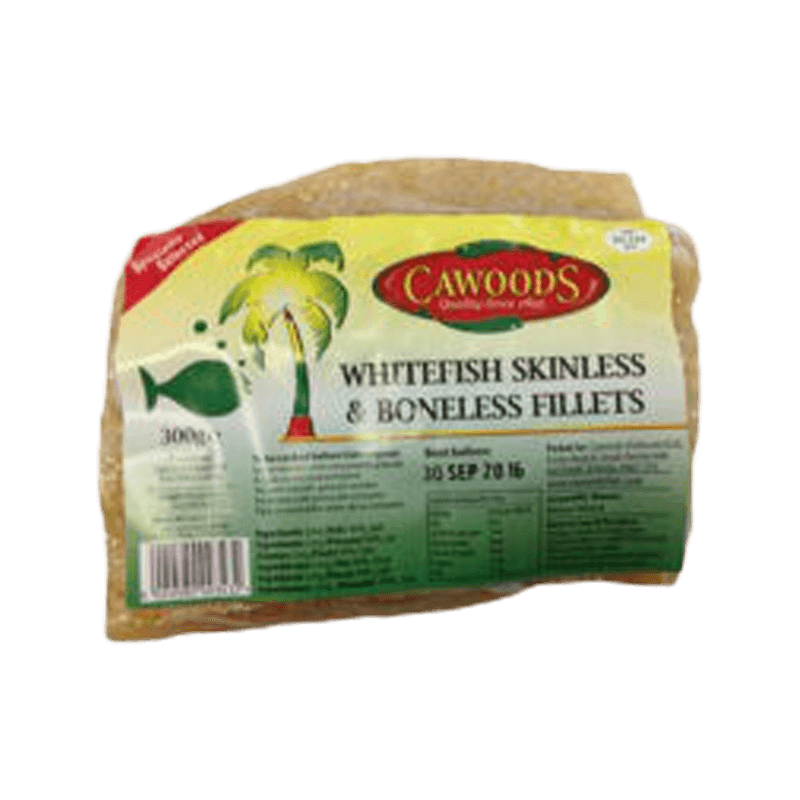 Cawoods Whitefish S/b Fillet 10x300 G