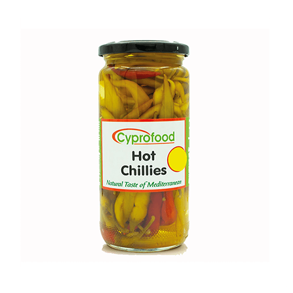 Cf Hot Chillies 500ml (unit)