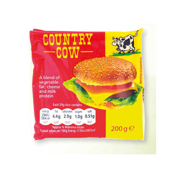 COUNTRY COW CHEESE 24X200 G