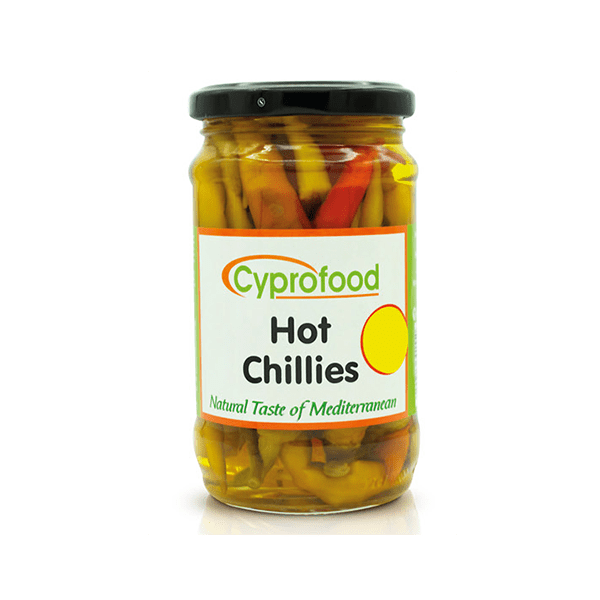 Cyprofood Hot Chillies 6x500ml