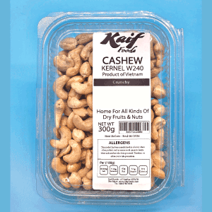 Kaif Cashew Nuts Kernel Ww240  300gm
