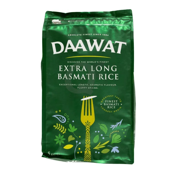 Daawat Ex Lg Basmati Rice 5kg Pm 11.49