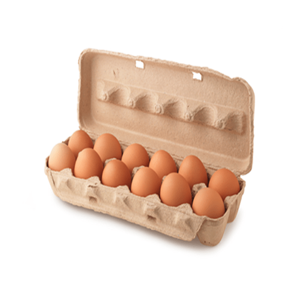 12 Large Brown Eggs 16 Trays