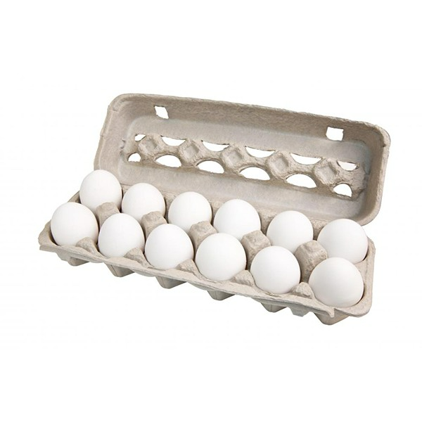 Eggs 12m White (unit)