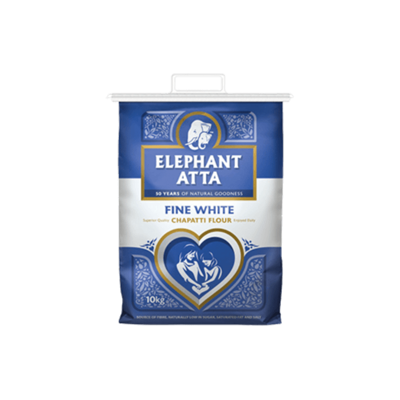 Elephant Atta White 10kg Pm 9.69 (r)