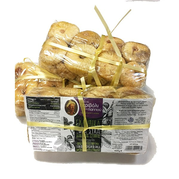 Evia Greek Dried Figs 400gm	