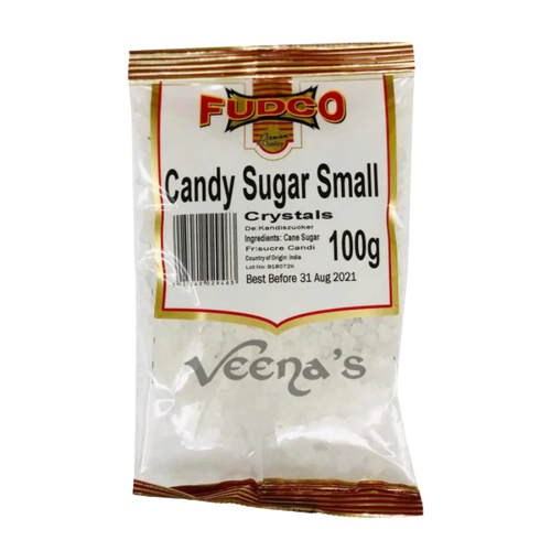 Fudco Candy Sugar Crystals 100g (unit)