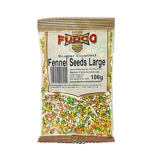 Fudco Fennel Sugar Coat Large 1kg (unit)
